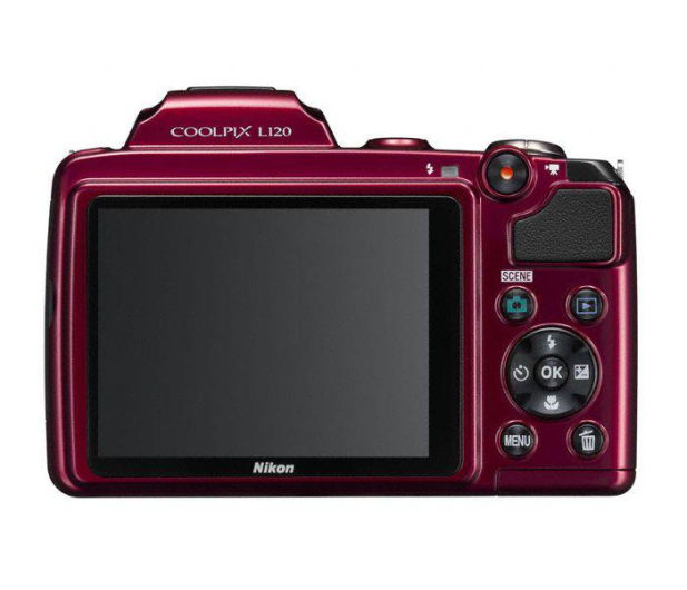Nikon L120 Red - 1449162 - zdjęcie 3